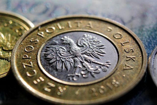 The National bank of Poland intervened to strengthen the zloty
